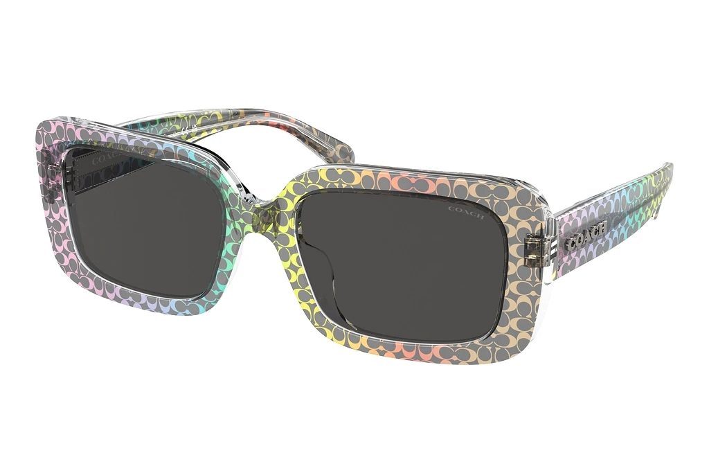 Coach   HC8380U 583587 Grey SolidSapphire Pearl Signature C