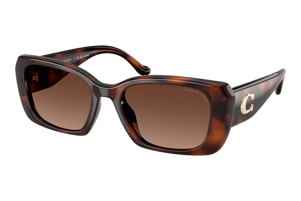 Coach   HC8435U 5120T5 Brown Gradient PolarDark Tortoise