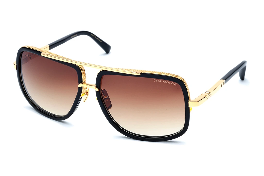 DITA   DRX-2030 B D.Brown to Clear-ARShiny 18K Gold - Black