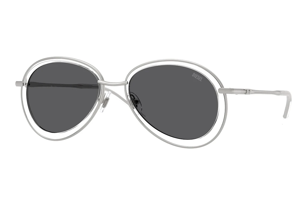 Diesel   DL1016 100787 Solid GreyMatte Silver