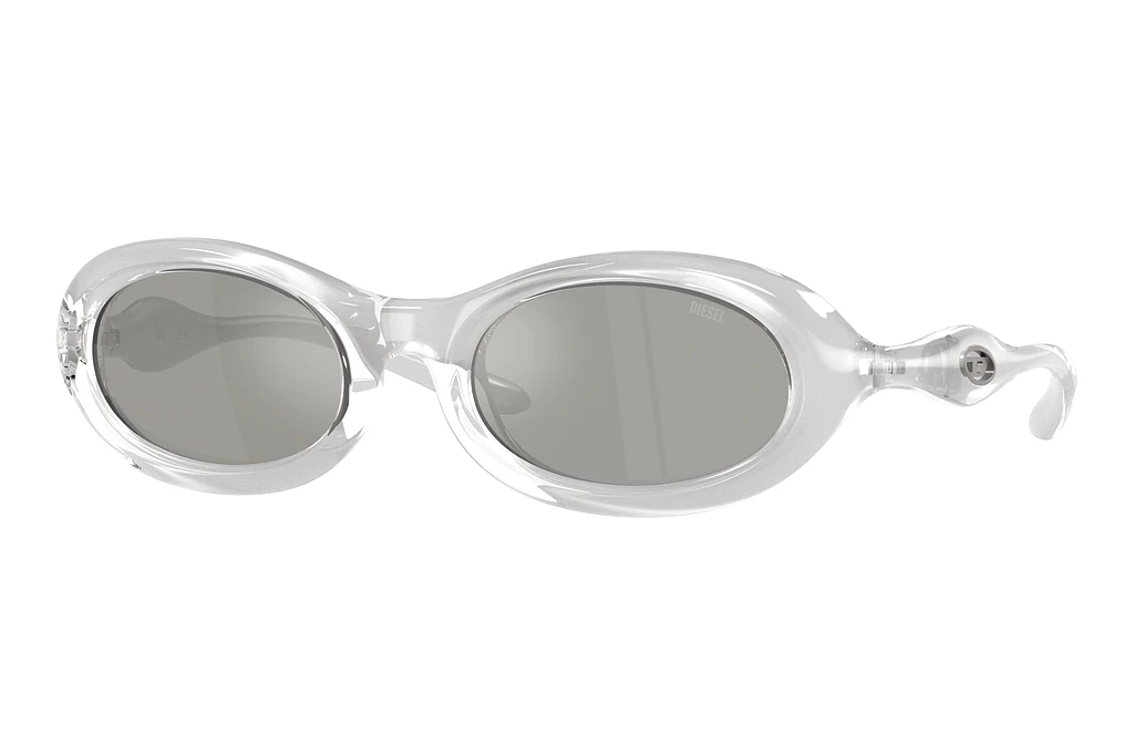 Diesel   DL3011U 20296G Light Grey Mirror SilverMetallic Crystal