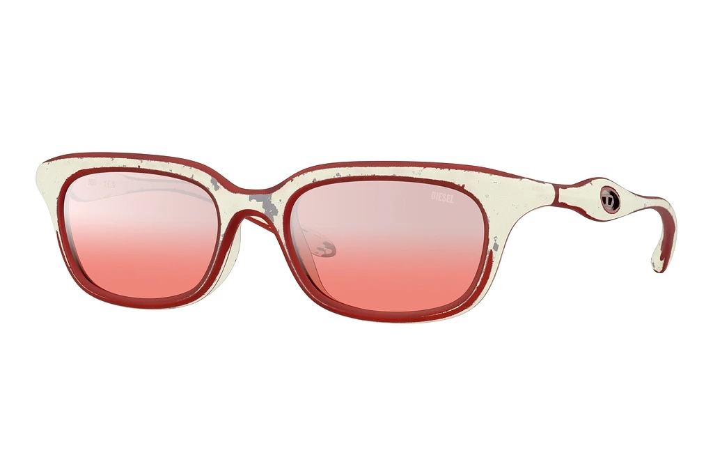 Diesel   DL3013U 20107E Gradient Mirror RedWhite Barrelling Red