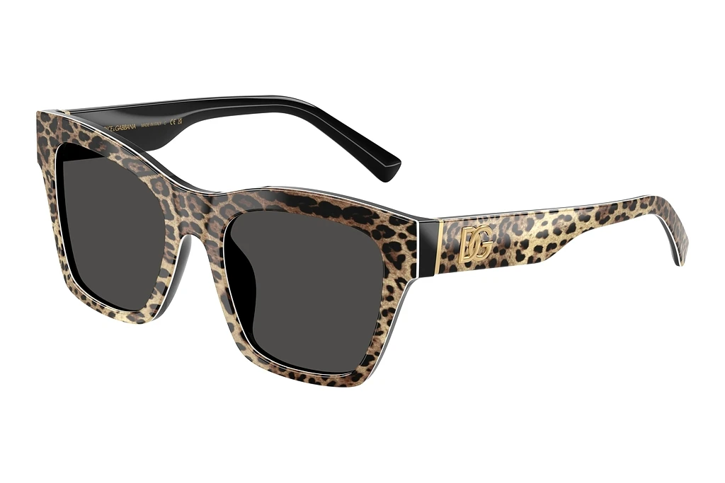 Dolce & Gabbana   DG4512 316387 Dark GreyLeo Brown On Black