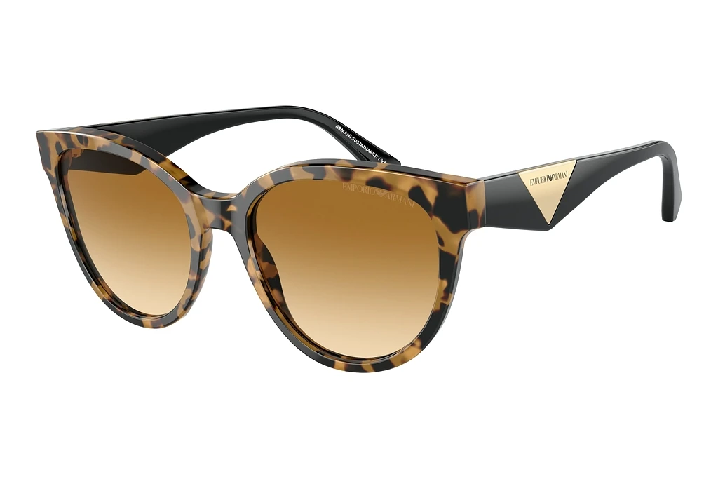 Emporio Armani   EA4140 60593B Yellow Gradient Light BrownHavana Yellow