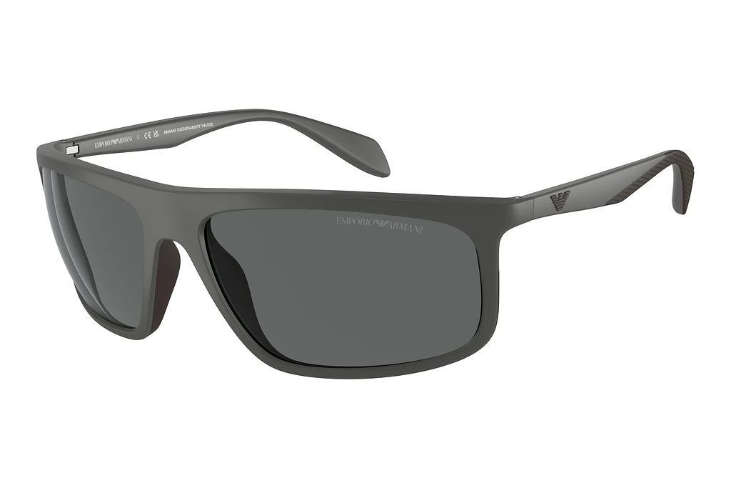 Emporio Armani   EA4212U 512687 Dark GreyMatte Grey/Rubber Brown