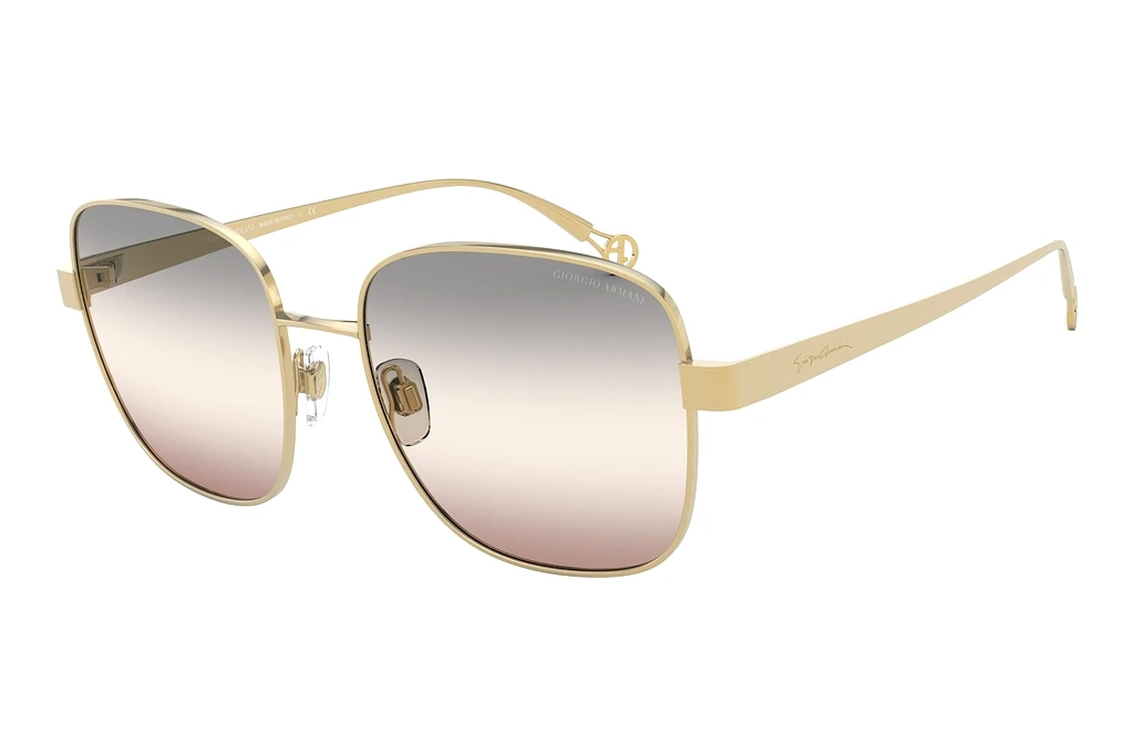 Giorgio Armani   AR6106 3013K8 Green Gradient Mirror SilverPalegold