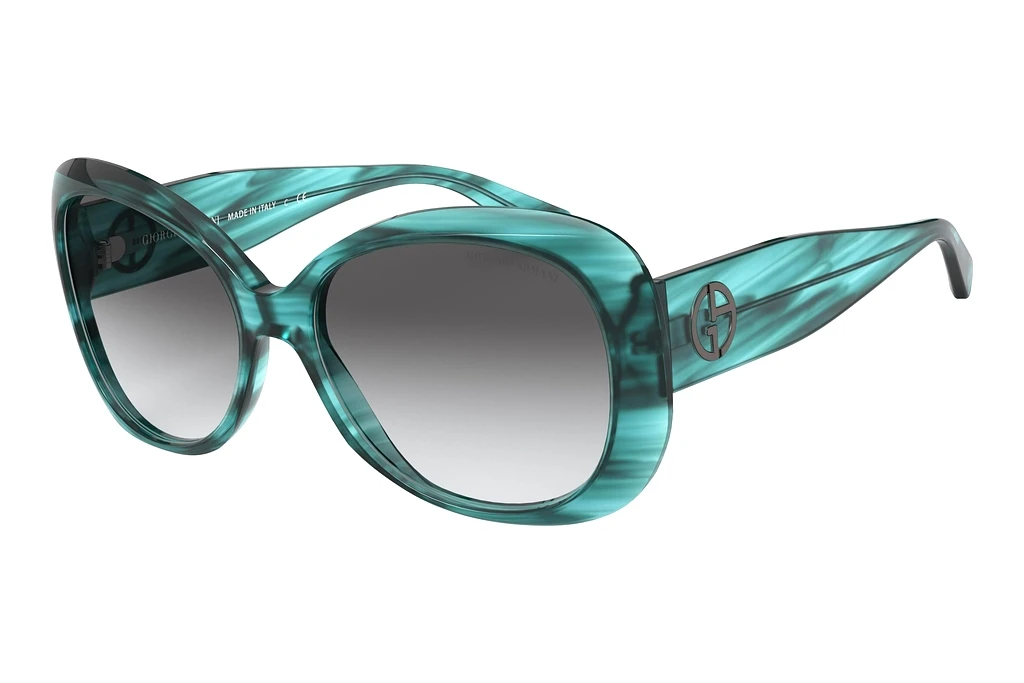 Giorgio Armani   AR8132 581711 Grey GradientStriped Green