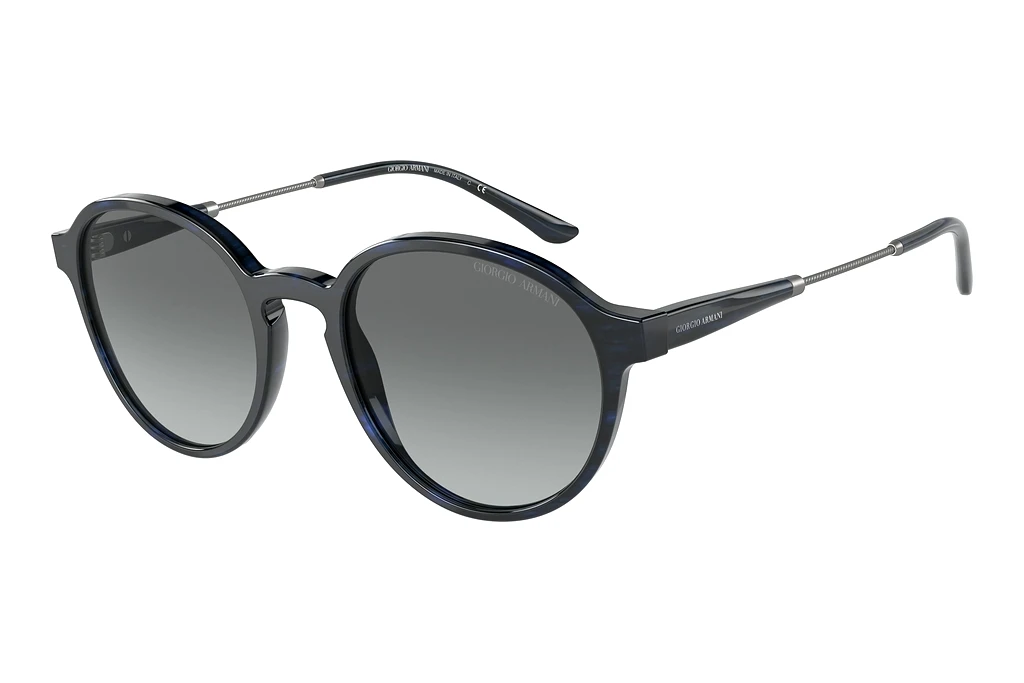 Giorgio Armani   AR8160 592311 Gradient GreyStriped Blue
