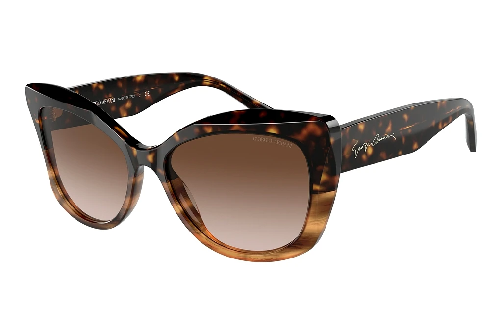 Giorgio Armani   AR8161 592913 Gradient BrownHavana/Striped Brown