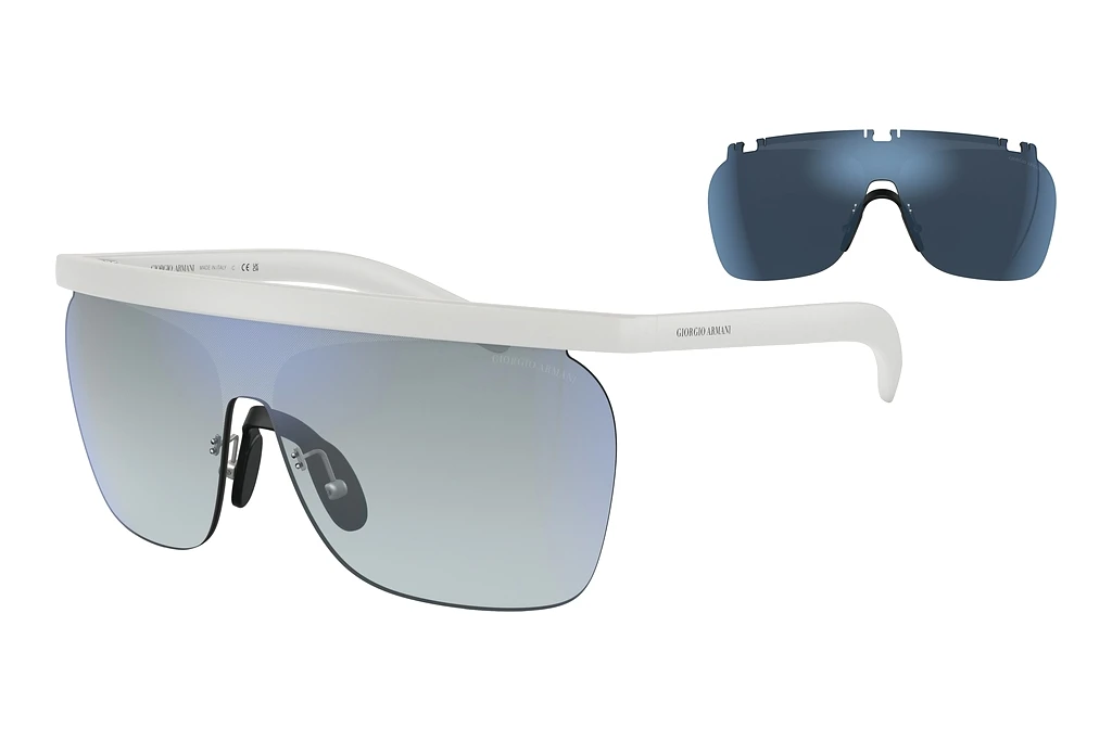 Giorgio Armani   AR8169 5344D6 Gradient Blue Mirror WhiteRubber White