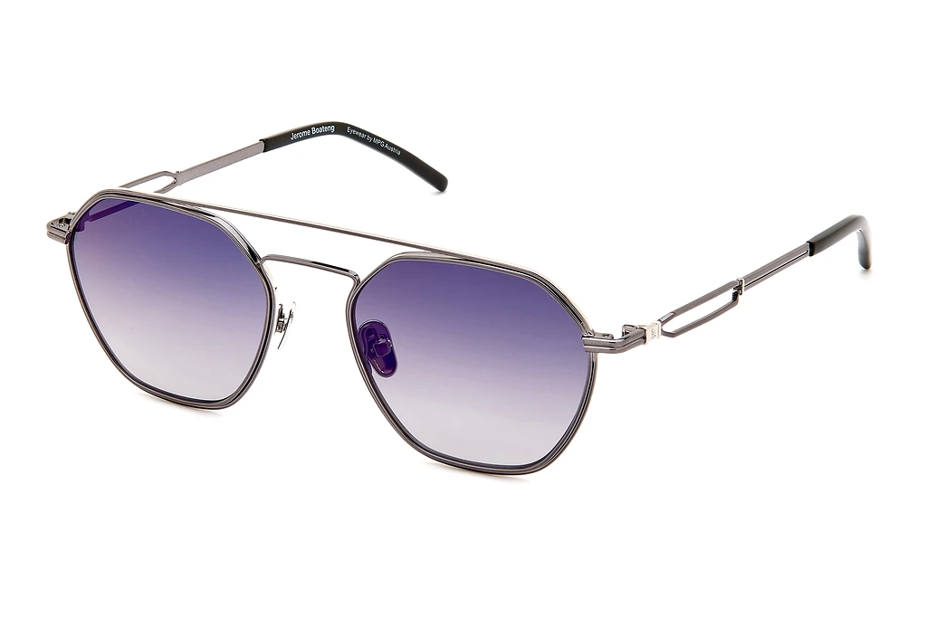 JB   JBS134 2 smoke with blue mirrorsilver