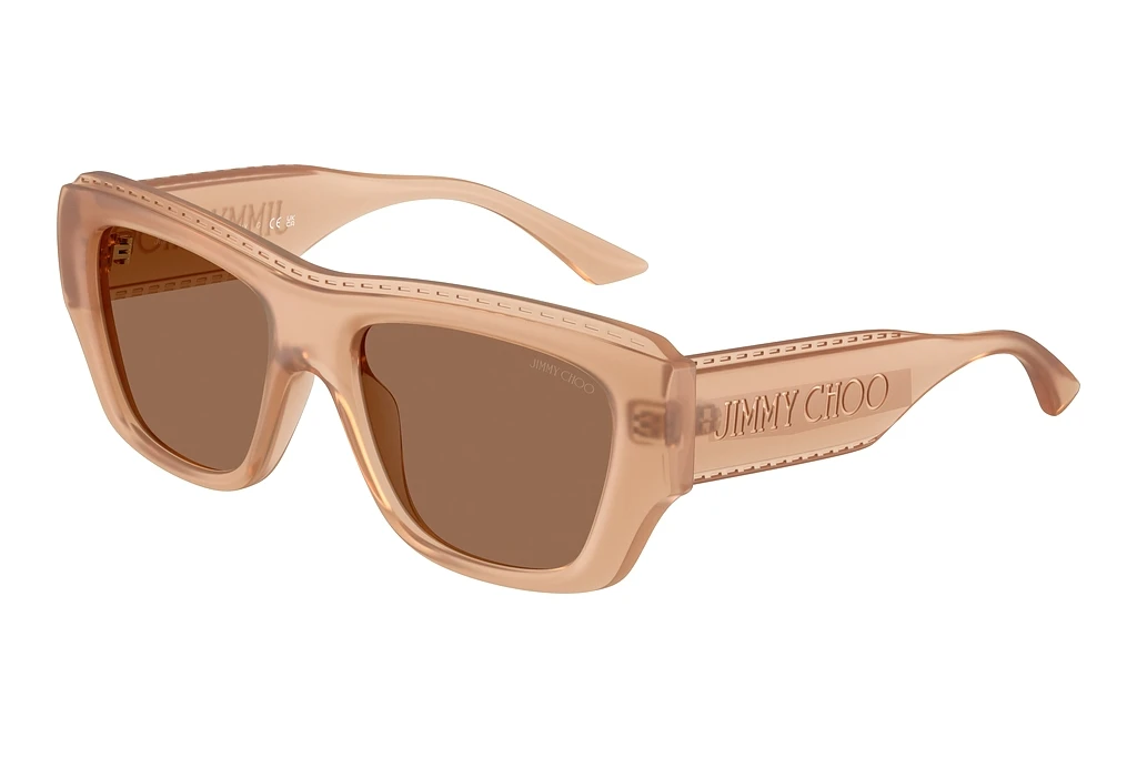 Jimmy Choo   JC6003U 509173 Dark BrownTransparent Tan
