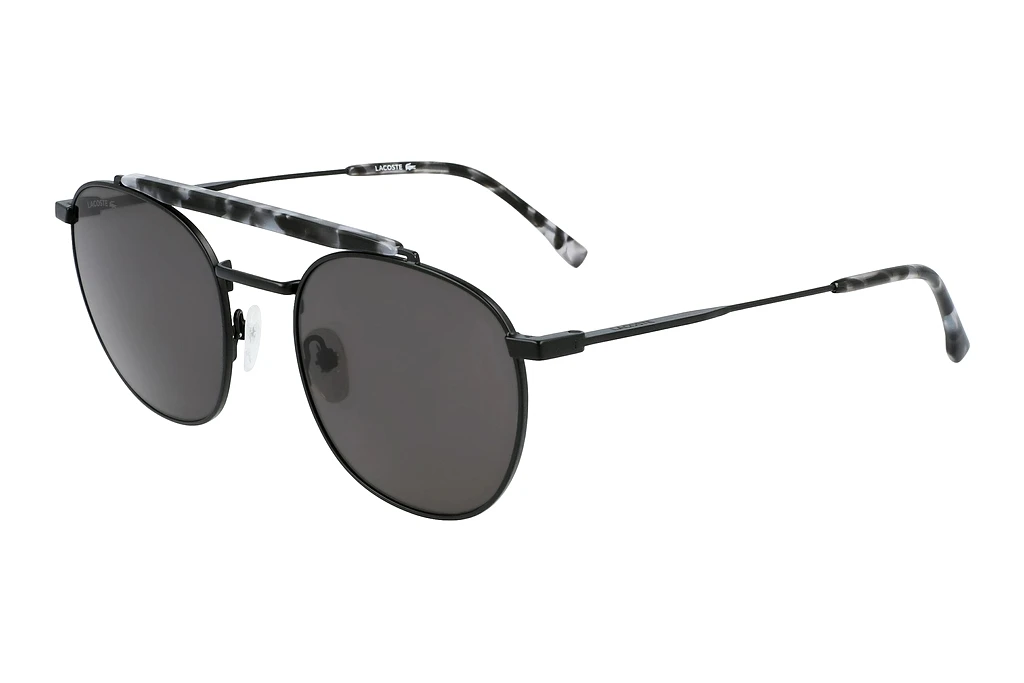 Lacoste   L241S 001 Grey solidBLACK BLACK MATTE