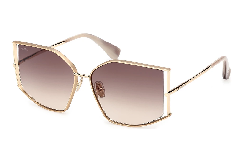 Max Mara   MM0142 32F braun verlaufendGlänzend Blassgold