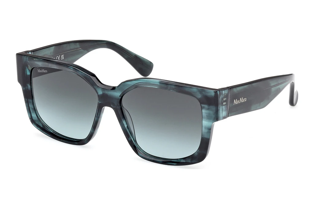 Max Mara   MM0145 98P grün verlaufendDunkelgrün/Gestreift