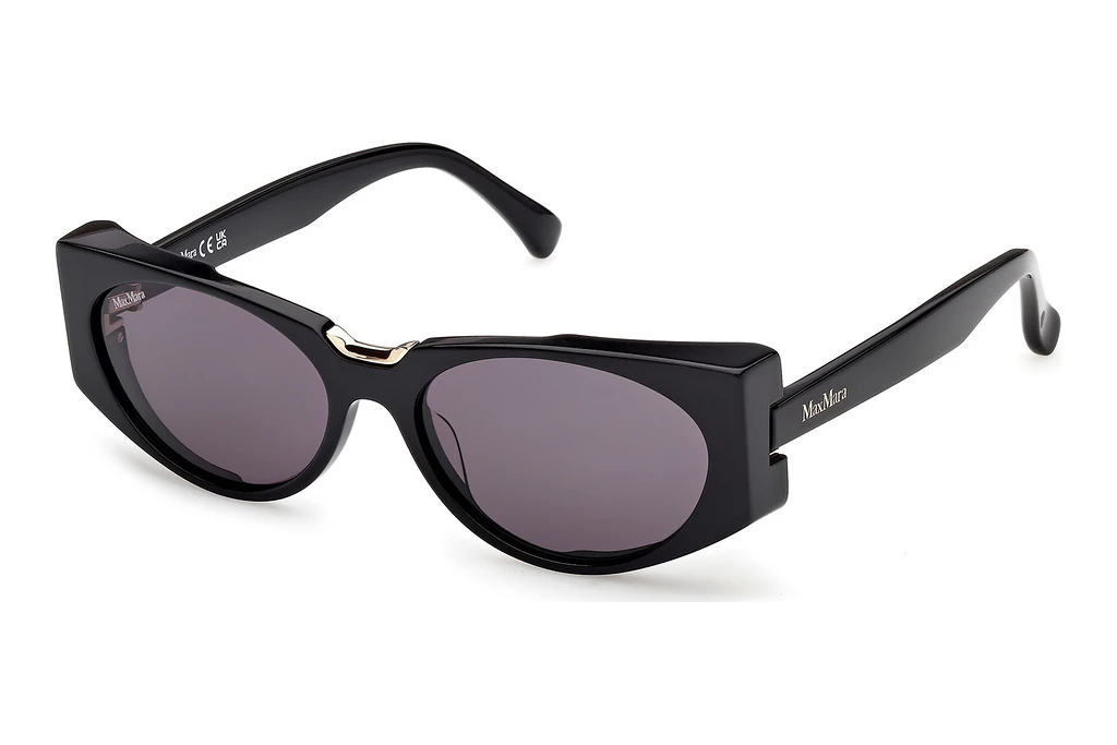 Max Mara   MM0160 01A grauGlänzend Schwarz