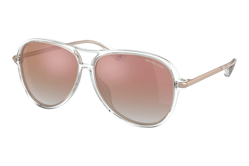 Michael Kors   MK2176U 30156F Rose Gold Gradient MirrorClear Transparent