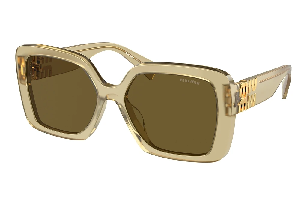 Miu Miu   MU 10YS 11M01T Dark BrownIvy Opal