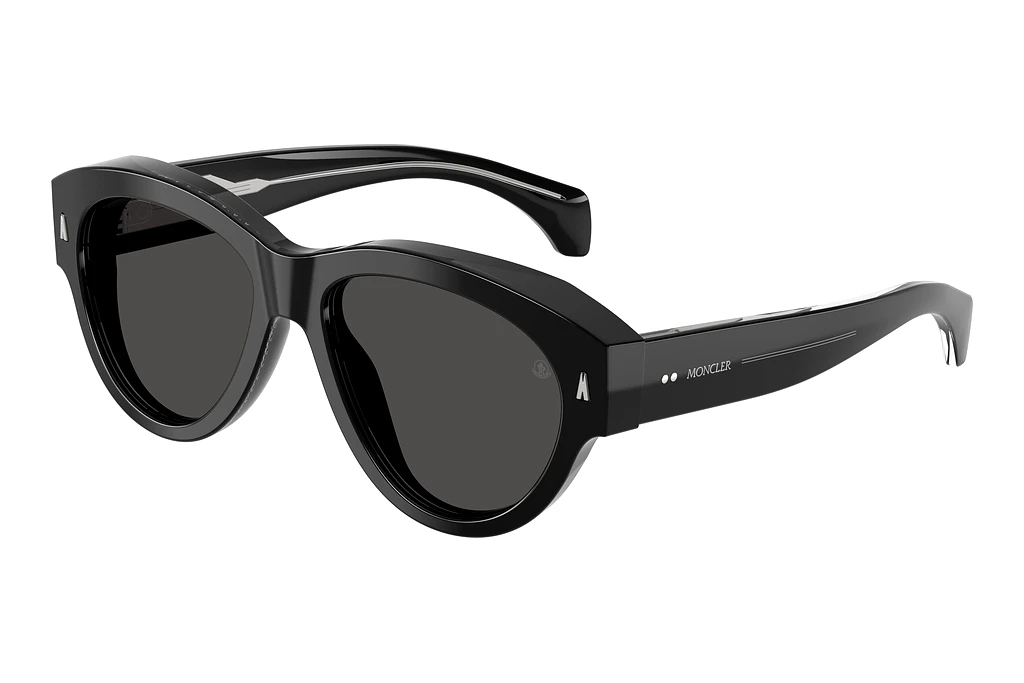 Moncler   ME6016U 300187 Dark Solid GreyShiny Black