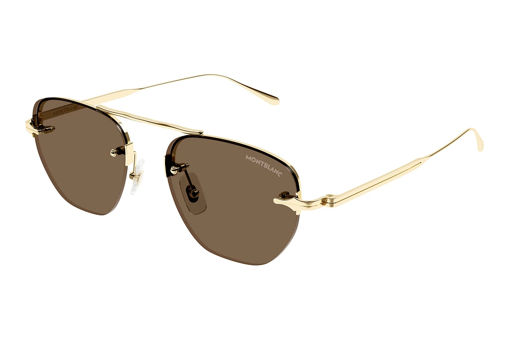 Mont Blanc   MB0404S 002 GOLD
