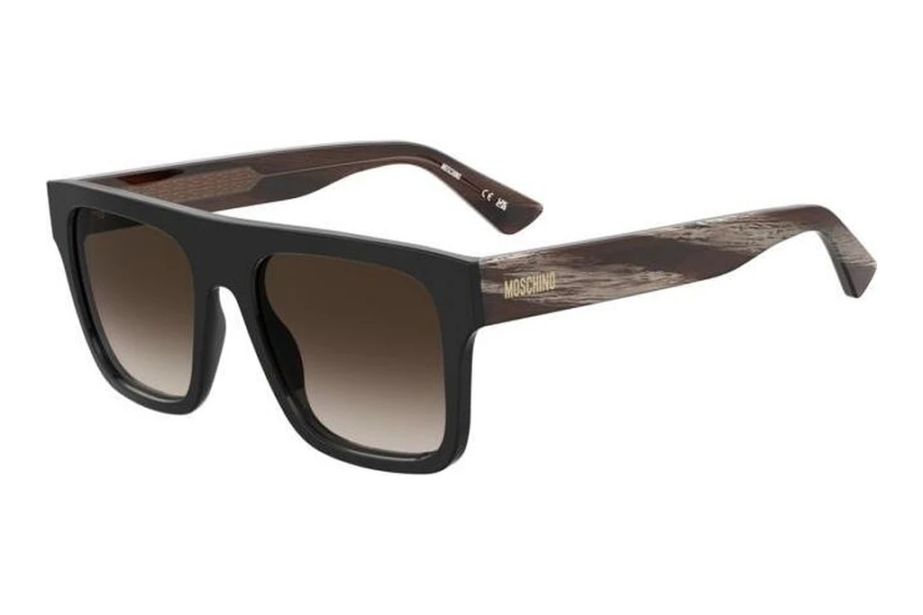 Moschino   MOS201/S 37N/HA BROWN SHADEDSCHWARZ