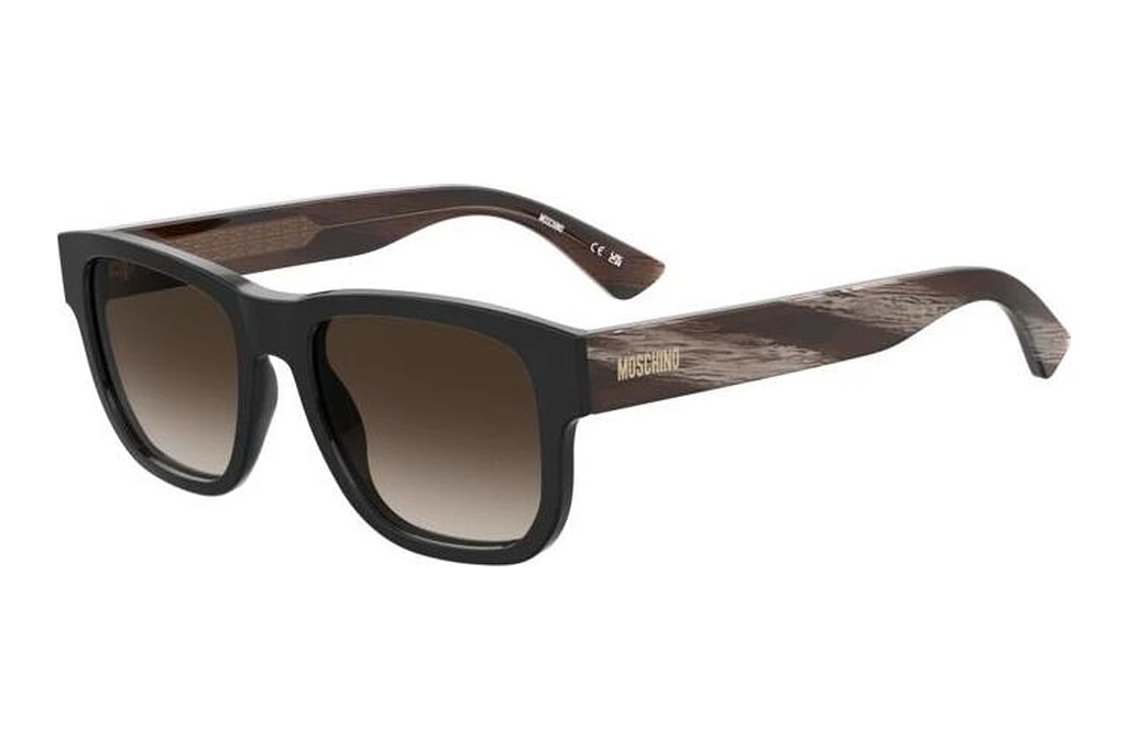 Moschino   MOS202/S 37N/HA BROWN SHADEDSCHWARZ
