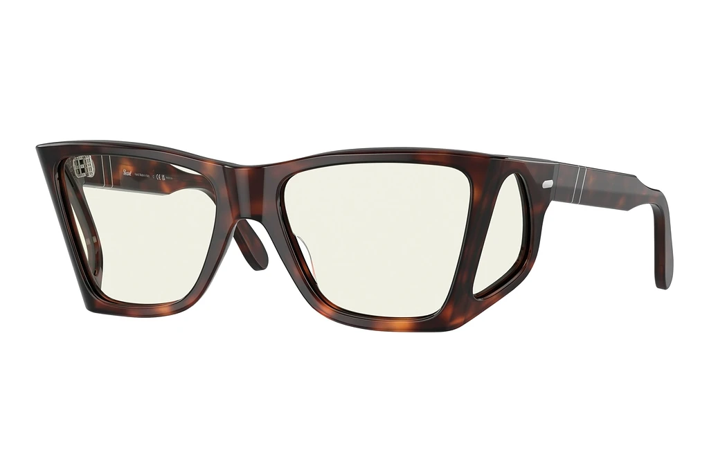 Persol   PO0009 24/BL Photochromic Clear to Grey with Blue Light FilterHavana