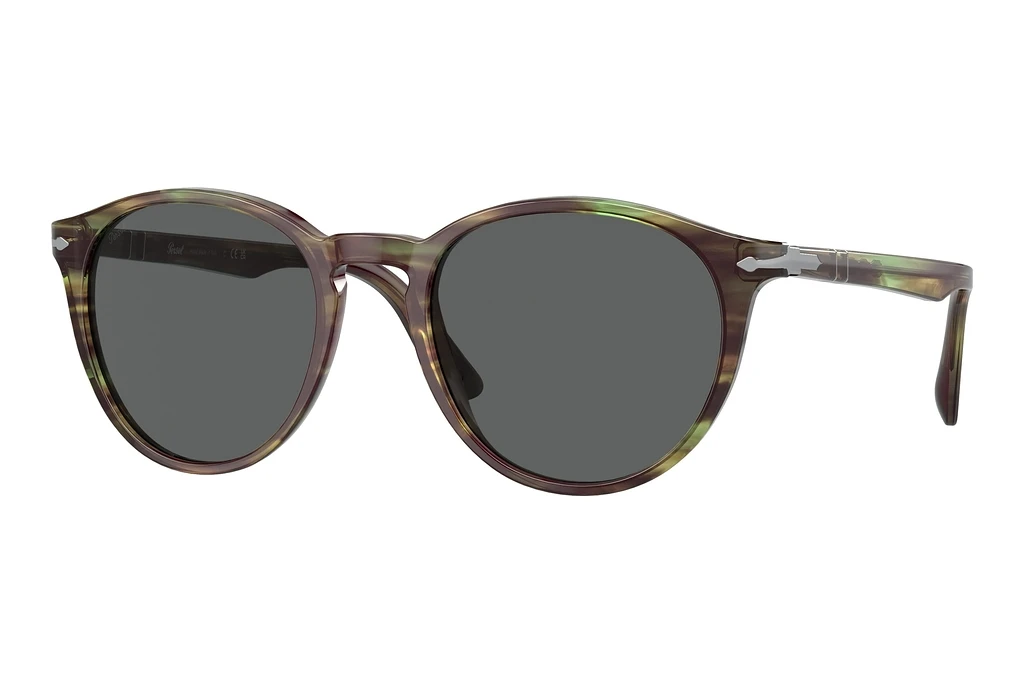 Persol   PO3152S 1156B1 Dark GreyStriped Green