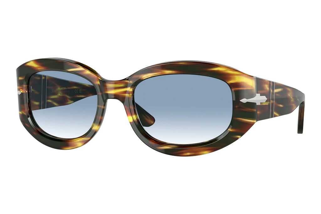 Persol   PO3335S 938/3F Clear Gradient BlueBrown-Yellow Tortoise