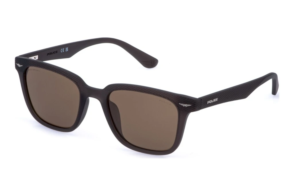 Police   SPLE01 868P BROWNTRANSPARENT GREY