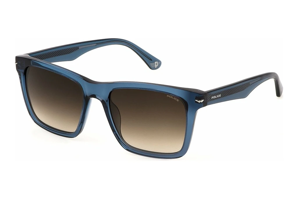 Police   SPLN35 0955 BROWN GRADIENTSHINY TRANSP.BLUE