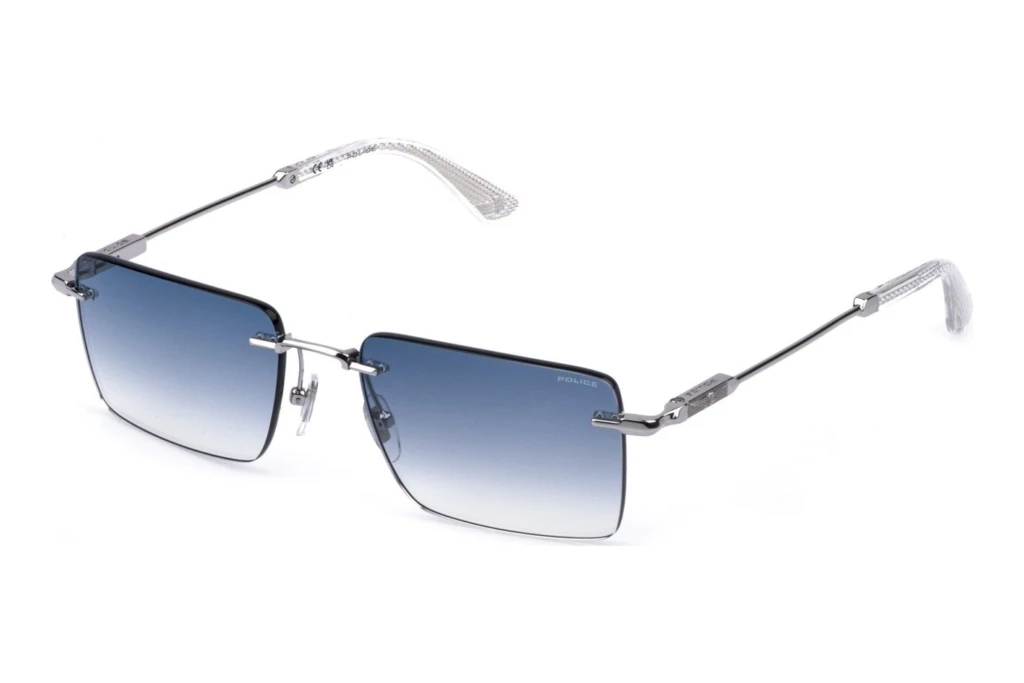 Police   SPLP35 579Y BLUE GRADIENTSHINY PALLADIUM