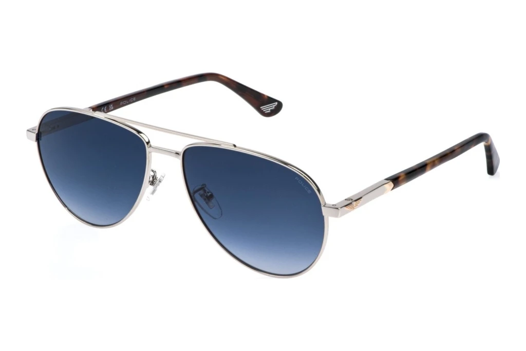 Police   SPLR77 0579 BLUE GRADIENTSHINY PALLADIUM