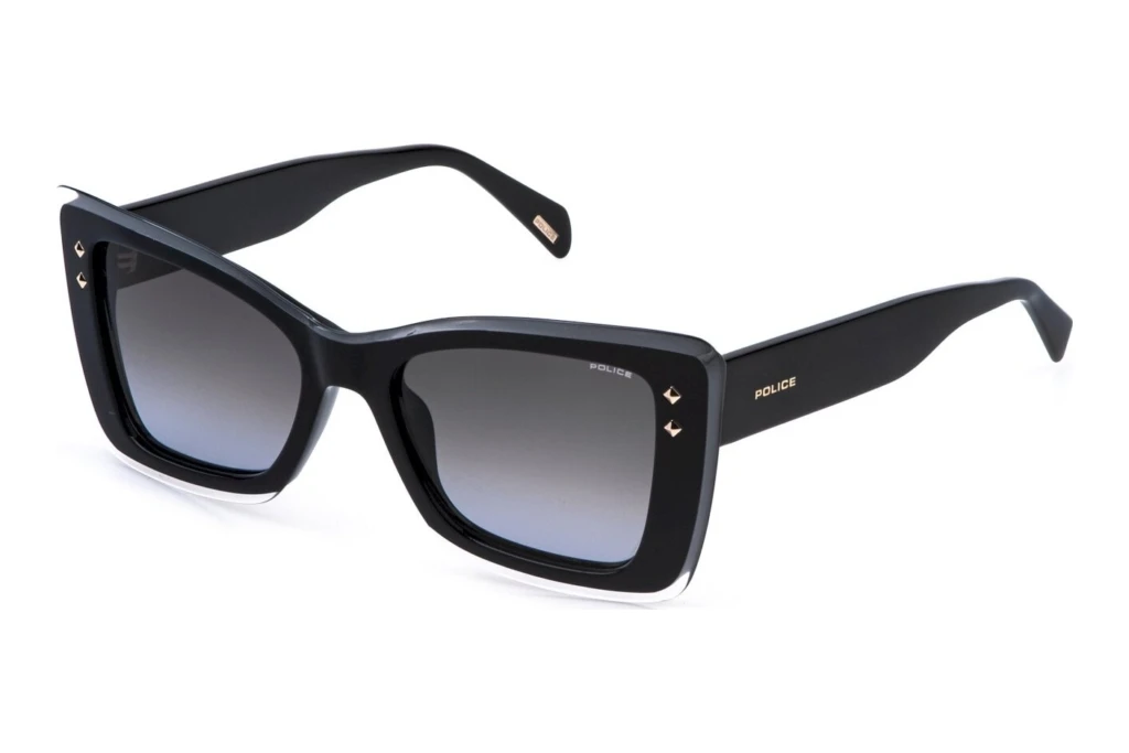 Police   SPLR97 01EN SMOKE GRADIENT BLUECRYSTAL+BLACK