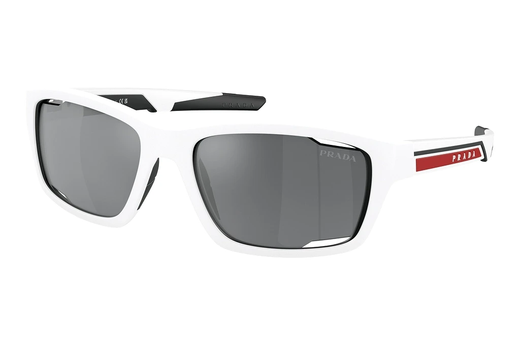 Prada Linea Rossa   PS 04YS AAI07G Grey Mirror BlackMatte White