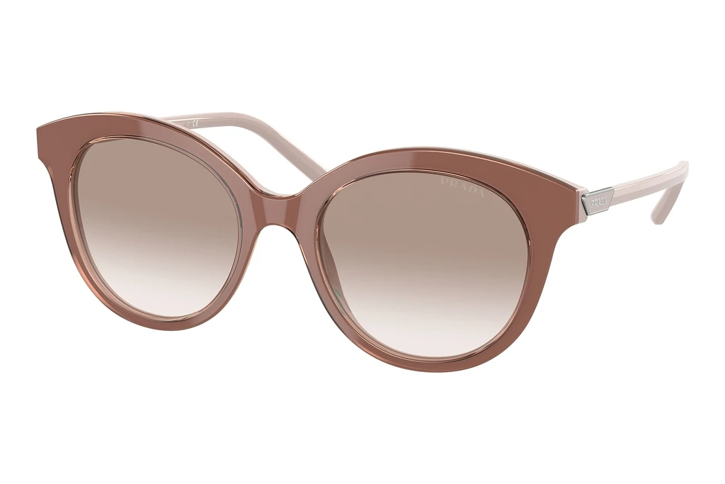 Prada   PR 02YS 01Y1L0 Clear Gradient BrownAlabaster/Crystal