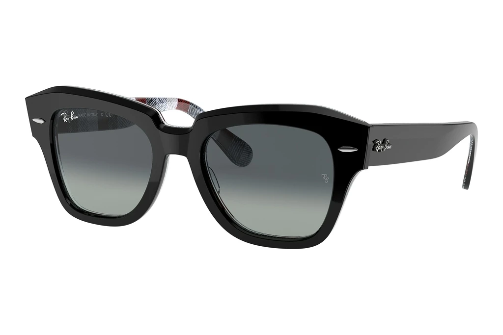 Ray-Ban   RB2186 13183A Light Grey Gradient BlueBlack