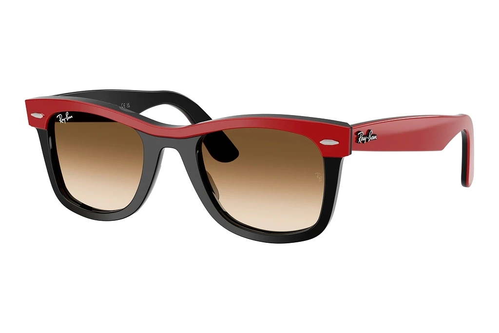 Ray-Ban   RB2240 955/51 Clear Gradient BrownRed On Black