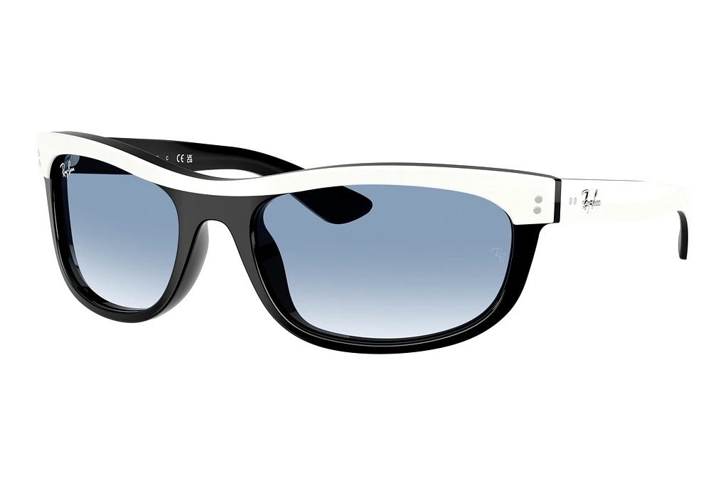 Ray-Ban   RB2489 14443F Clear Gradient BlueWhite On Black