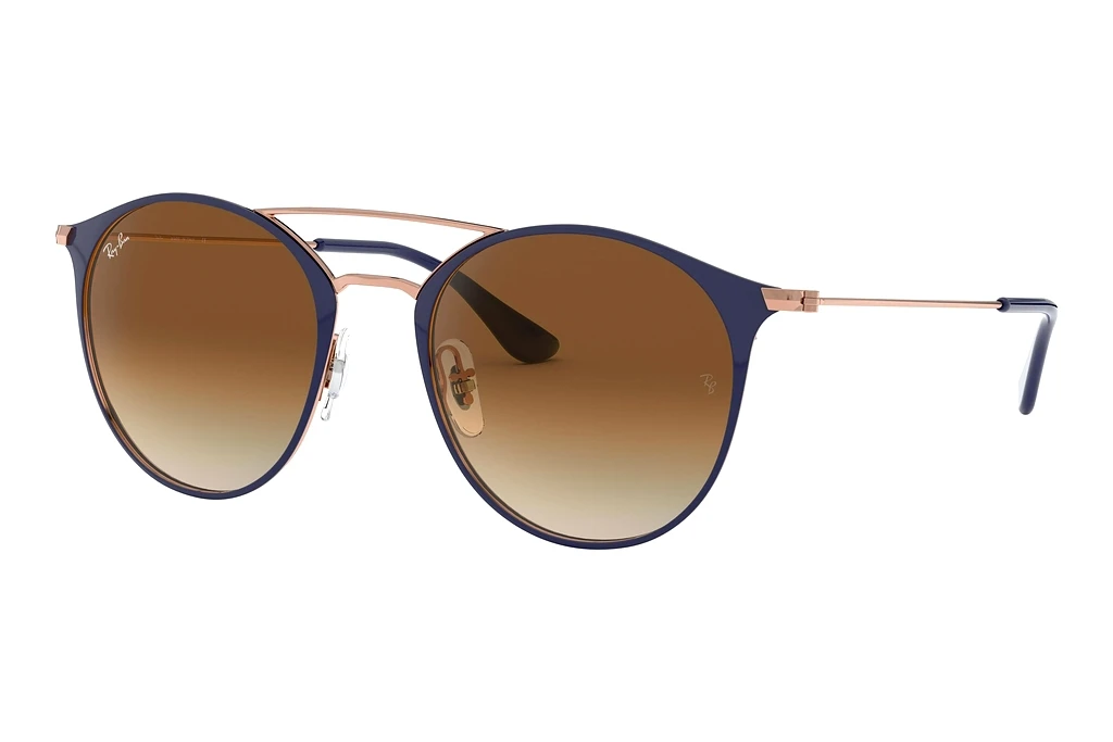 Ray-Ban   RB3546 917551 Light BrownDark Blue On Copper