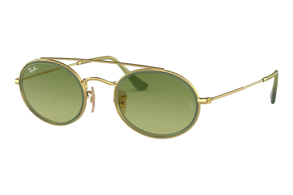 Ray-Ban   RB3847N 91224M Green GradientGold