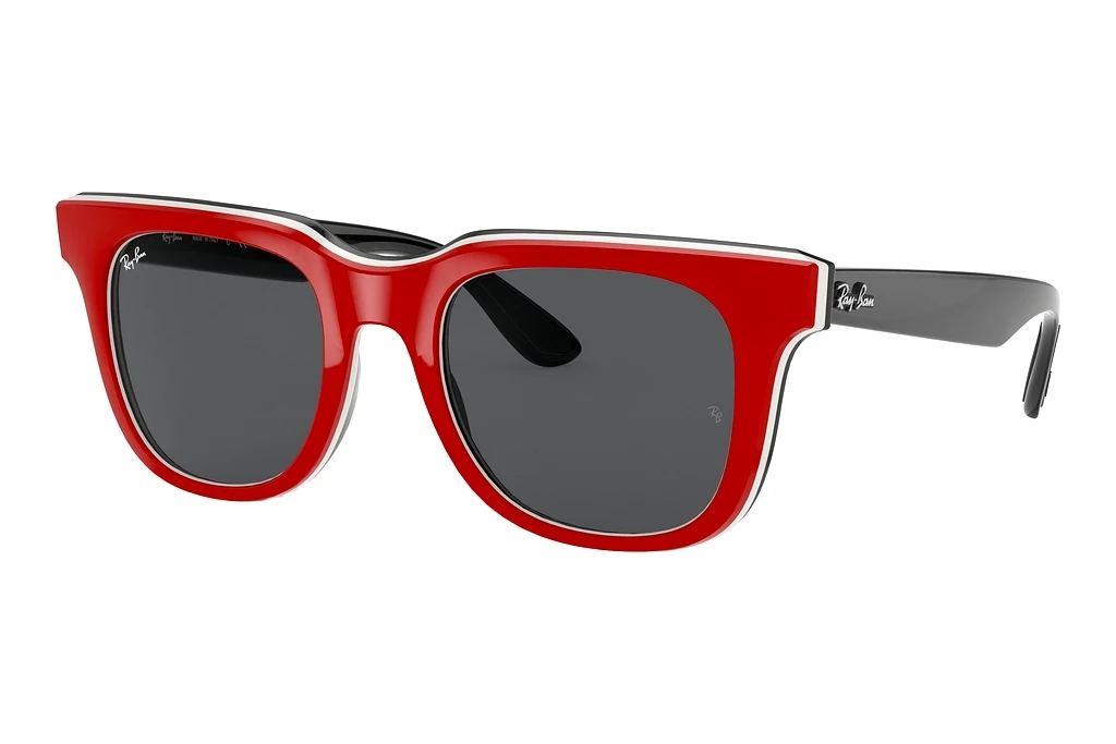 Ray-Ban   RB4368 652087 Dark GreyRed