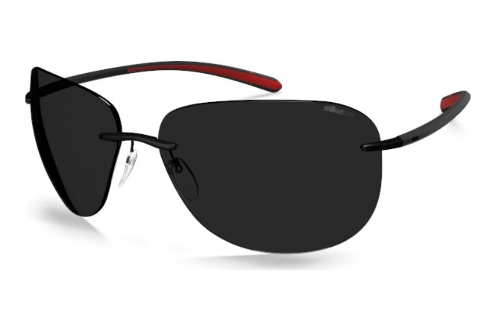 Silhouette   8729 9140 blackBlack / Crystal