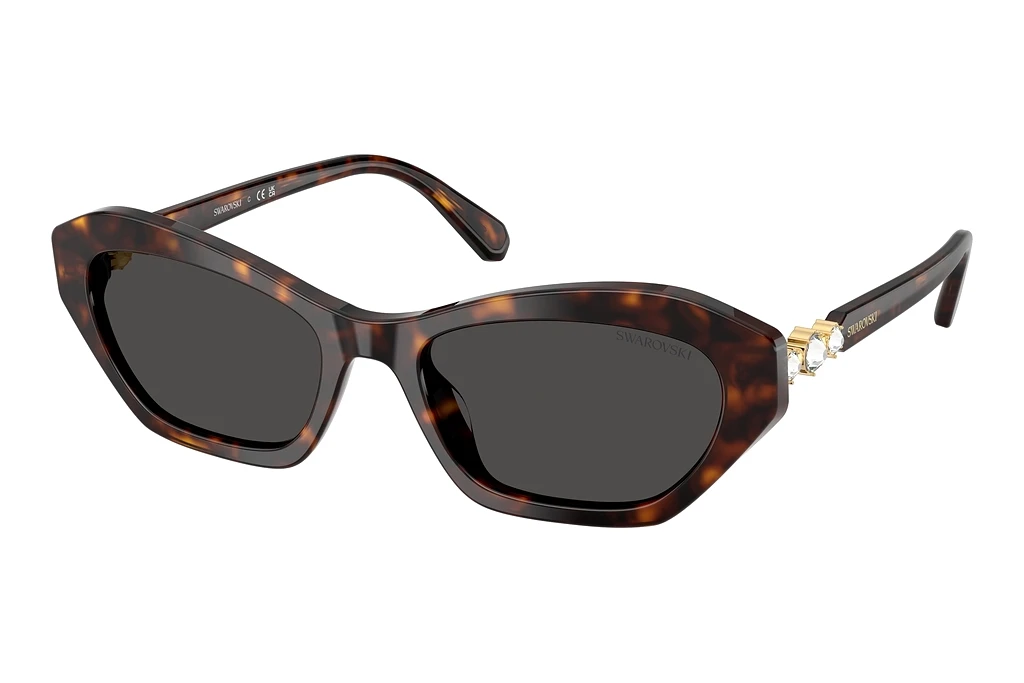 Swarovski   SK6048 100287 Dark GreyHavana