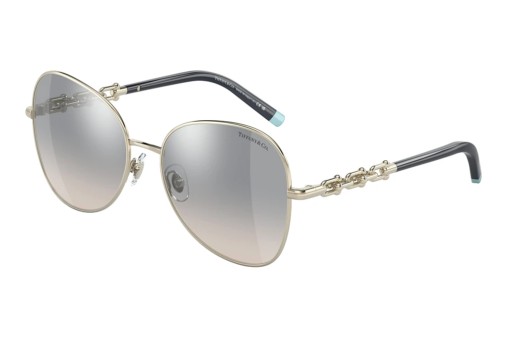 Tiffany   TF3086 61791U Gradient Blue Mirror SilverPale Gold