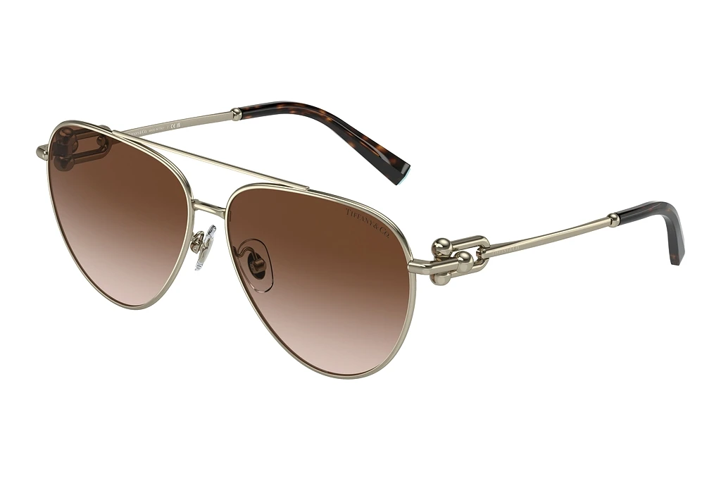 Tiffany   TF3092 60213B Brown GradientPale Gold
