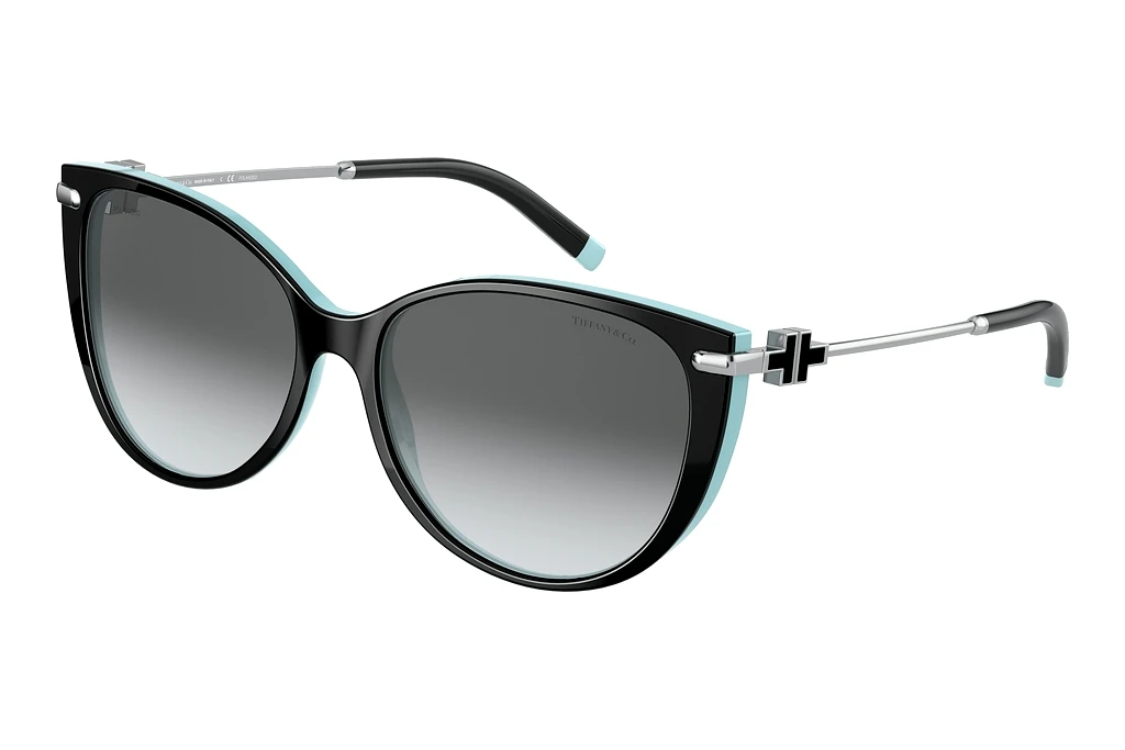 Tiffany   TF4178 8055T3 Polar Grey GradientBlack On Tiffany Blue