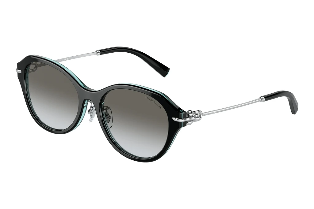 Tiffany   TF4210D 82853C Grey GradientBlack On Crystal Tiffany Blue