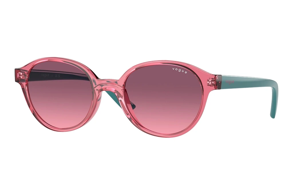 Vogue Eyewear   VJ2007 276620 Pink Gradient VioletTop Transparent Red/Red