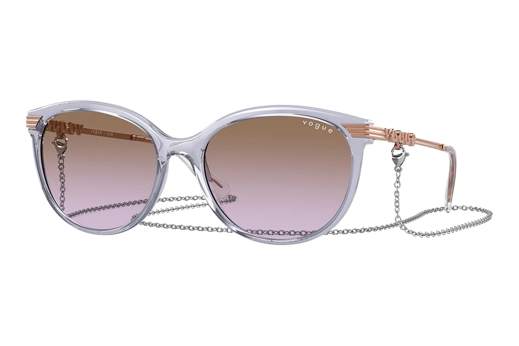 Vogue Eyewear   VO5460S 292568 Violet Gradient BrownTransparent Purple